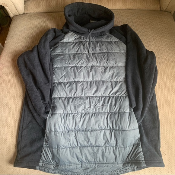 NWT Lands End Women's Plus Size Insulated Hybrid Fleece Pullover. Xl - Picture 1 of 5
